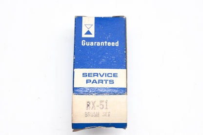 Guaranteed Parts Company RX-51, RX51 Ignition Brush Kit NOS