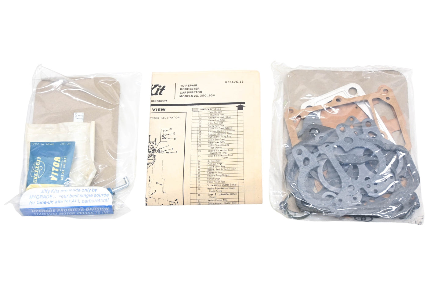 Hygrade 384B Carburetor Repair Jiffy Kit NOS
