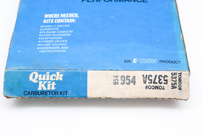 E-Tron 954, 5375A Carburetor Repair Quick Kit NOS