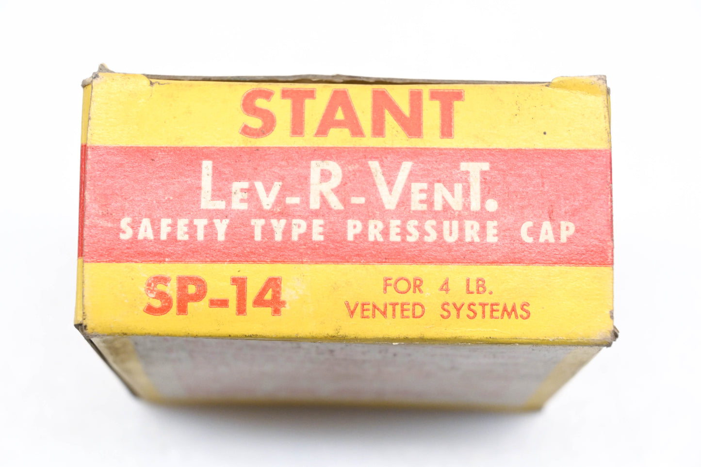 Stant SP-14, SP14 Safety Type Radiator Cap NOS