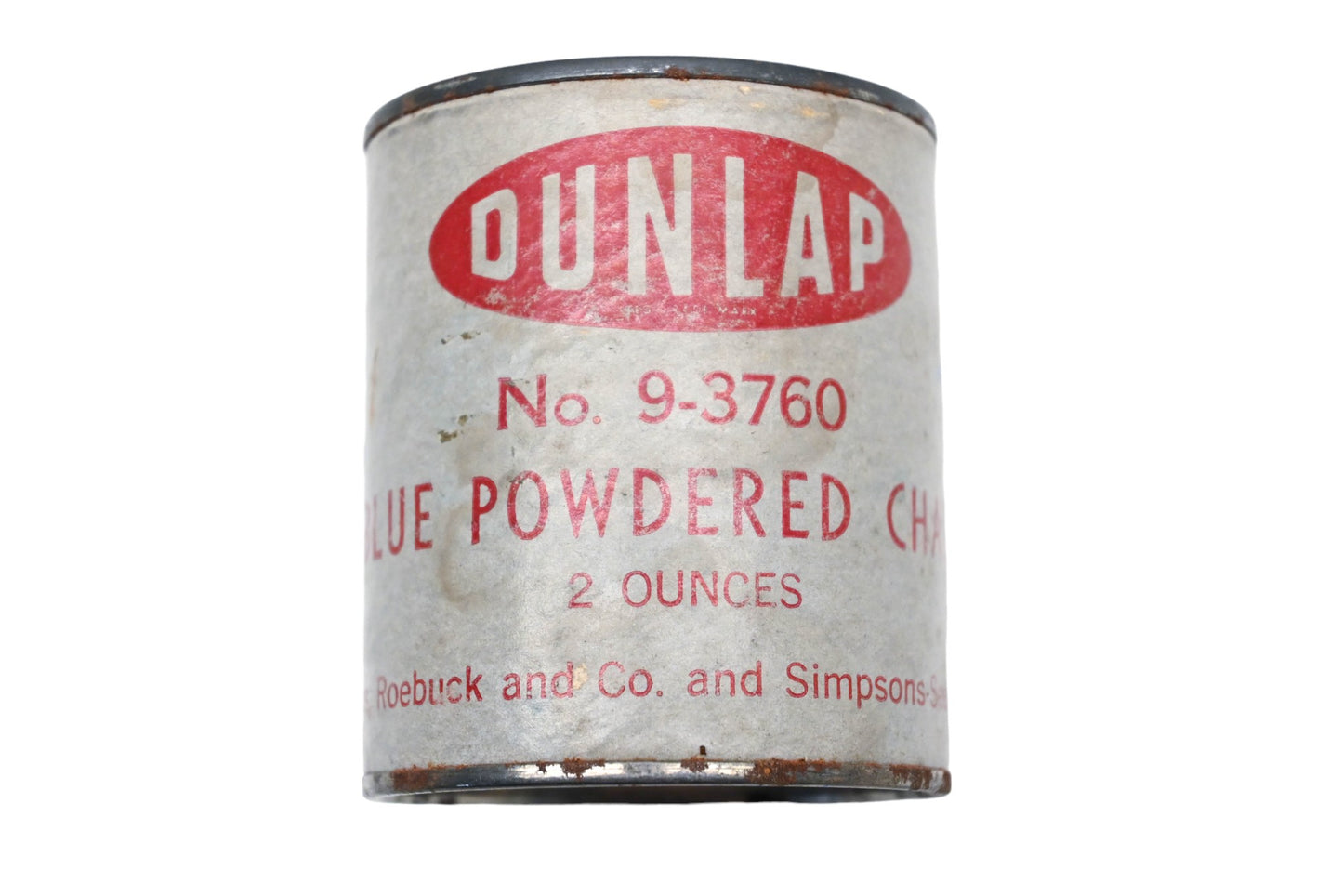 Dunlap 9-3760 Blue Powdered Chalk Can