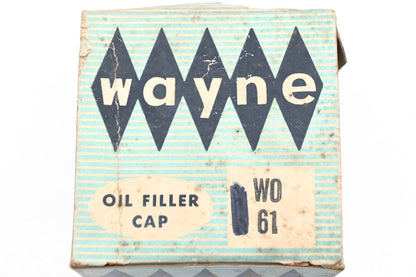 Wayne WO61, WO-61 Oil Filler Push-On Cap NOS