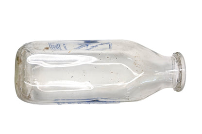 Wright's Farm AZ014-43 Glass Milk 1-Quart Bottle