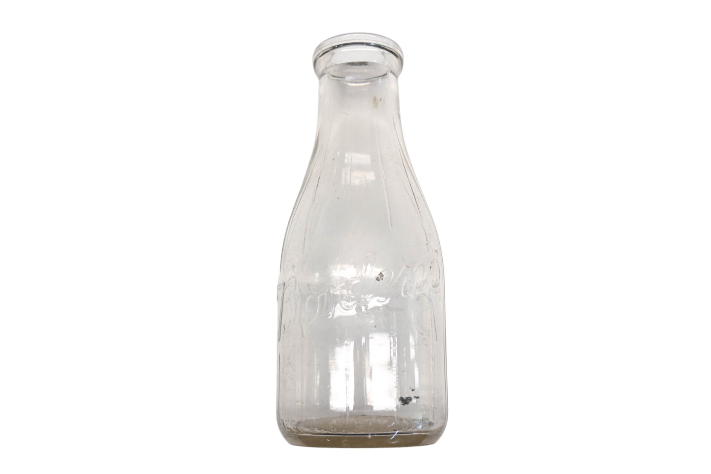 Borden's AZ014-44 Glass Milk 1-Quart Bottle