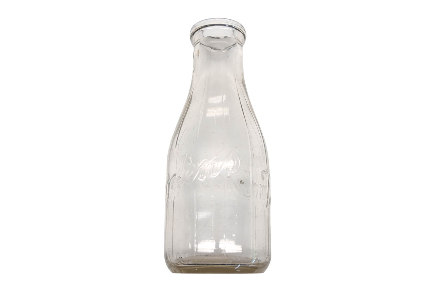 Borden's AZ014-44 Glass Milk 1-Quart Bottle