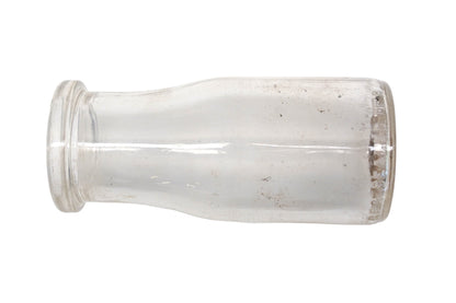 Aftermarket AZ014-45 Glass Milk 1/2-Pint Bottle