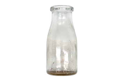Aftermarket AZ014-46 Glass Milk 1/2-Pint Bottle