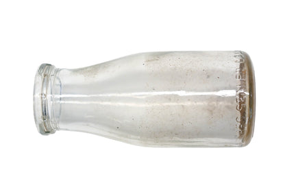 Aftermarket AZ014-46 Glass Milk 1/2-Pint Bottle