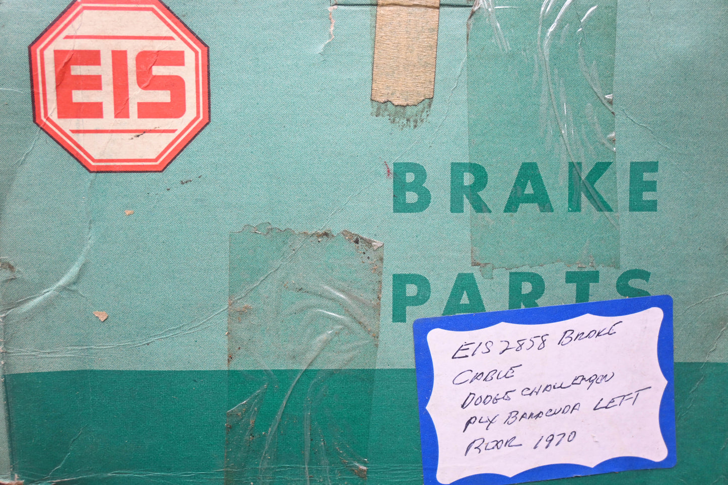 EIS EIS2858 Brake Cable Assembly NOS
