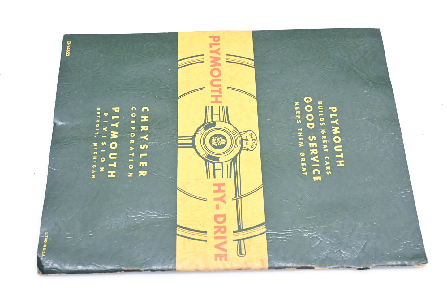 Plymouth D-14653 Hy-Drive Service Manual