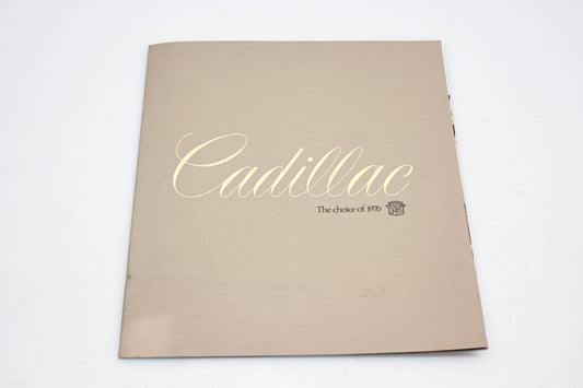 Cadillac RR001-36 1976 All Models Sales Boucher