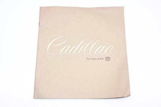 Cadillac RR001-37 1977 All Models Sales Boucher