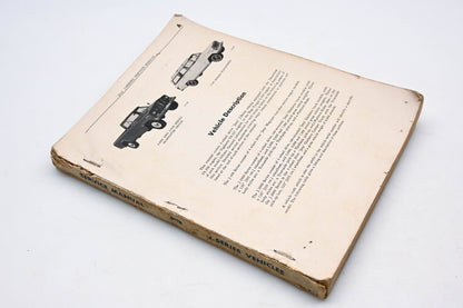 Kaiser SM-1042 Jeep J Series Service Manual