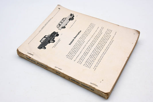 Kaiser SM-1042 Jeep J Series Service Manual