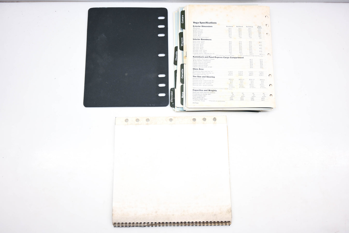Chevrolet IR048-8 1974 Consumer Information Sales Showroom Album