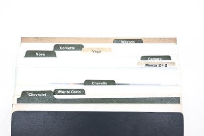 Chevrolet IR048-9 1975 Consumer Information Sales Showroom Album