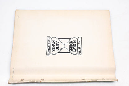 McQuay-Norris 58A Handy-Mite Motor & Chassis Parts Catalog