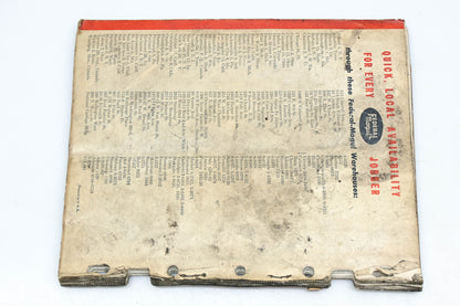 Federal Mogul 49A Jobbers' Catalog