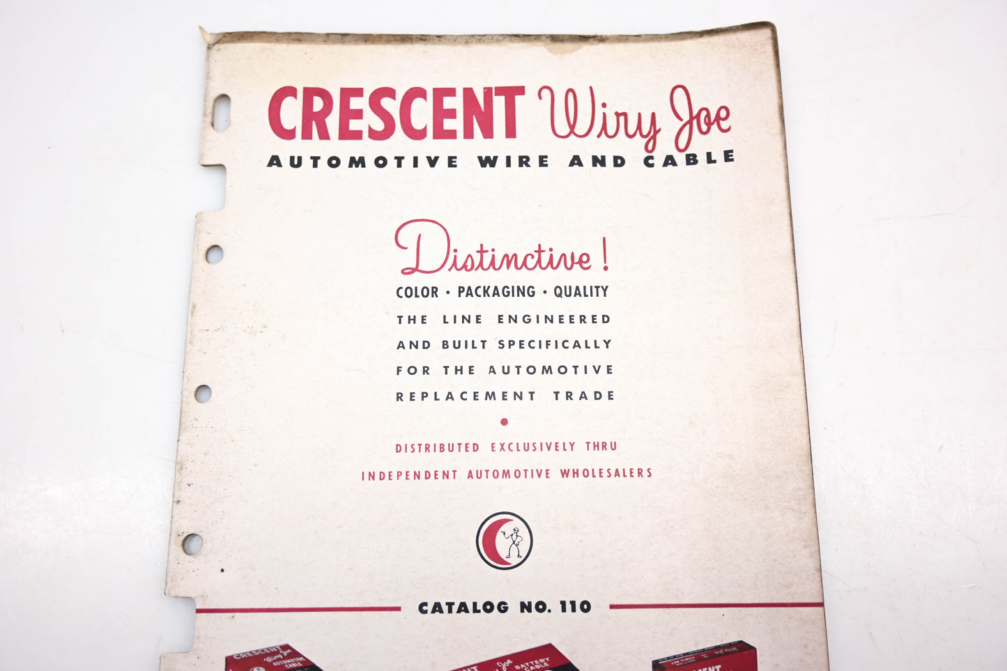 Cresent Wiry Joe 110 Automotive Wire & Cable Catalog