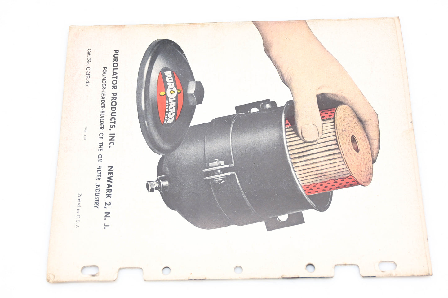 Purolator C-3B-47 1947 Catalog