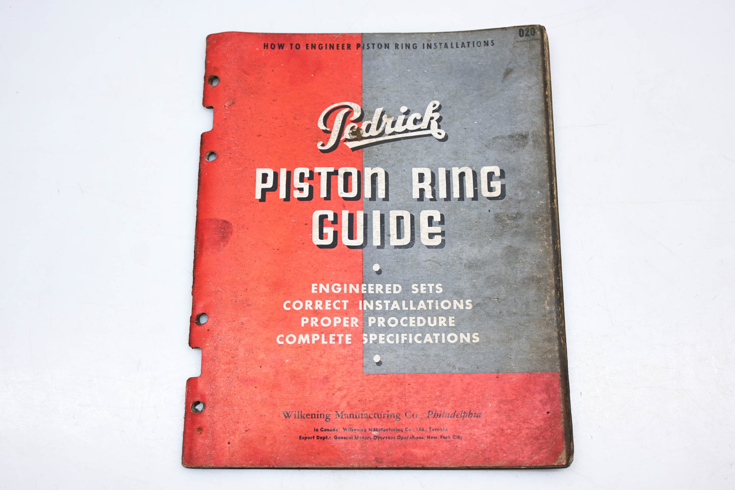 Wilkening Manufacturing 020 Pedrick Piston Ring Guide