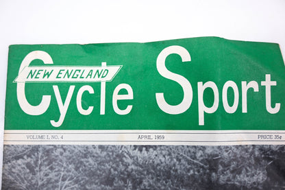 New England Cycle Sport IQ013-21 April 1959 Vol.I No.4 Magazine