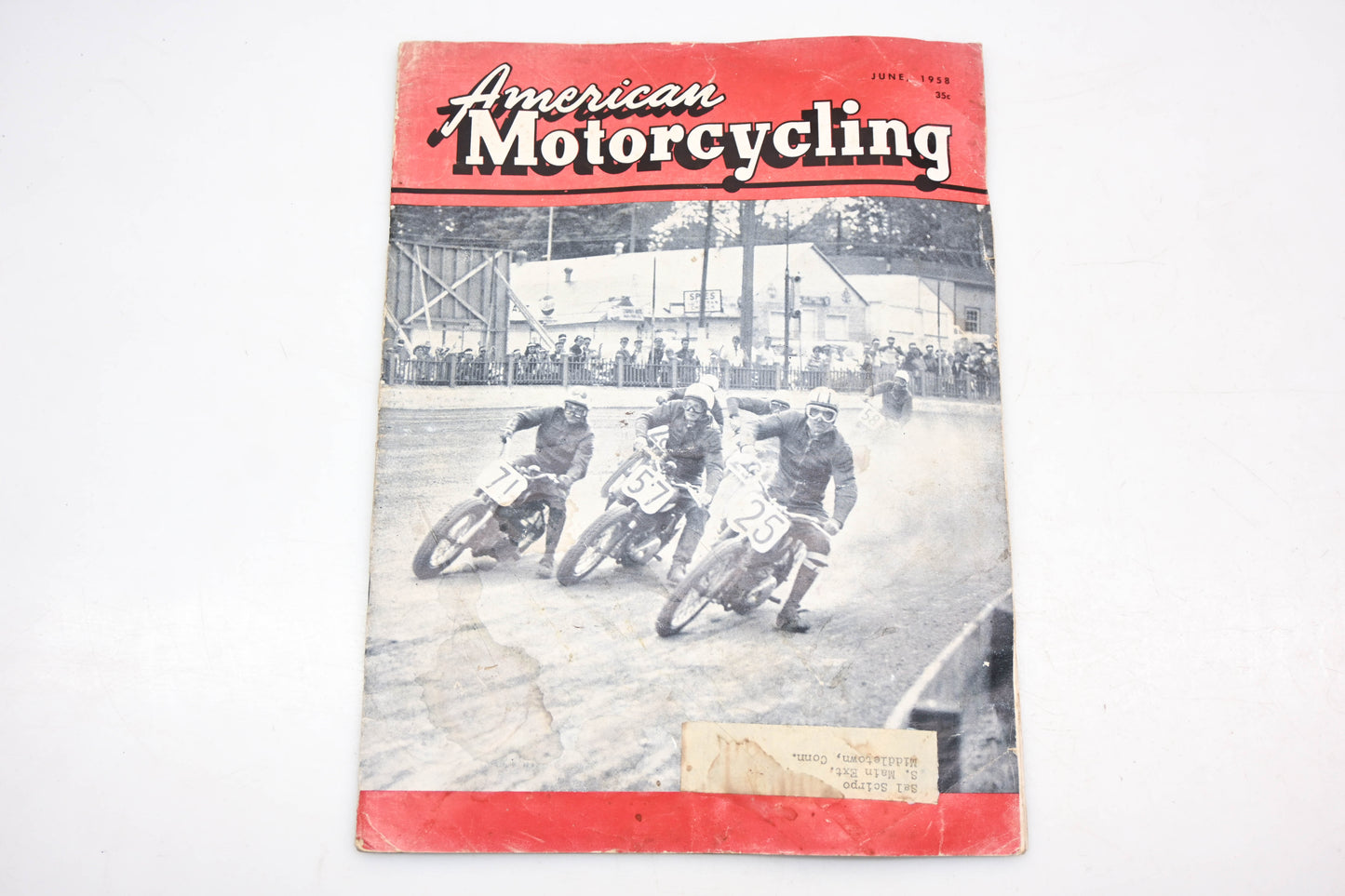 American Motorcycling IQ013-22 June 1958 Volume XII No. VI Magazine