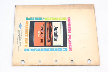 OEM Ford SP 220C, SP220C 1969 Autolite Marine Electrical Equipment Parts Catalog