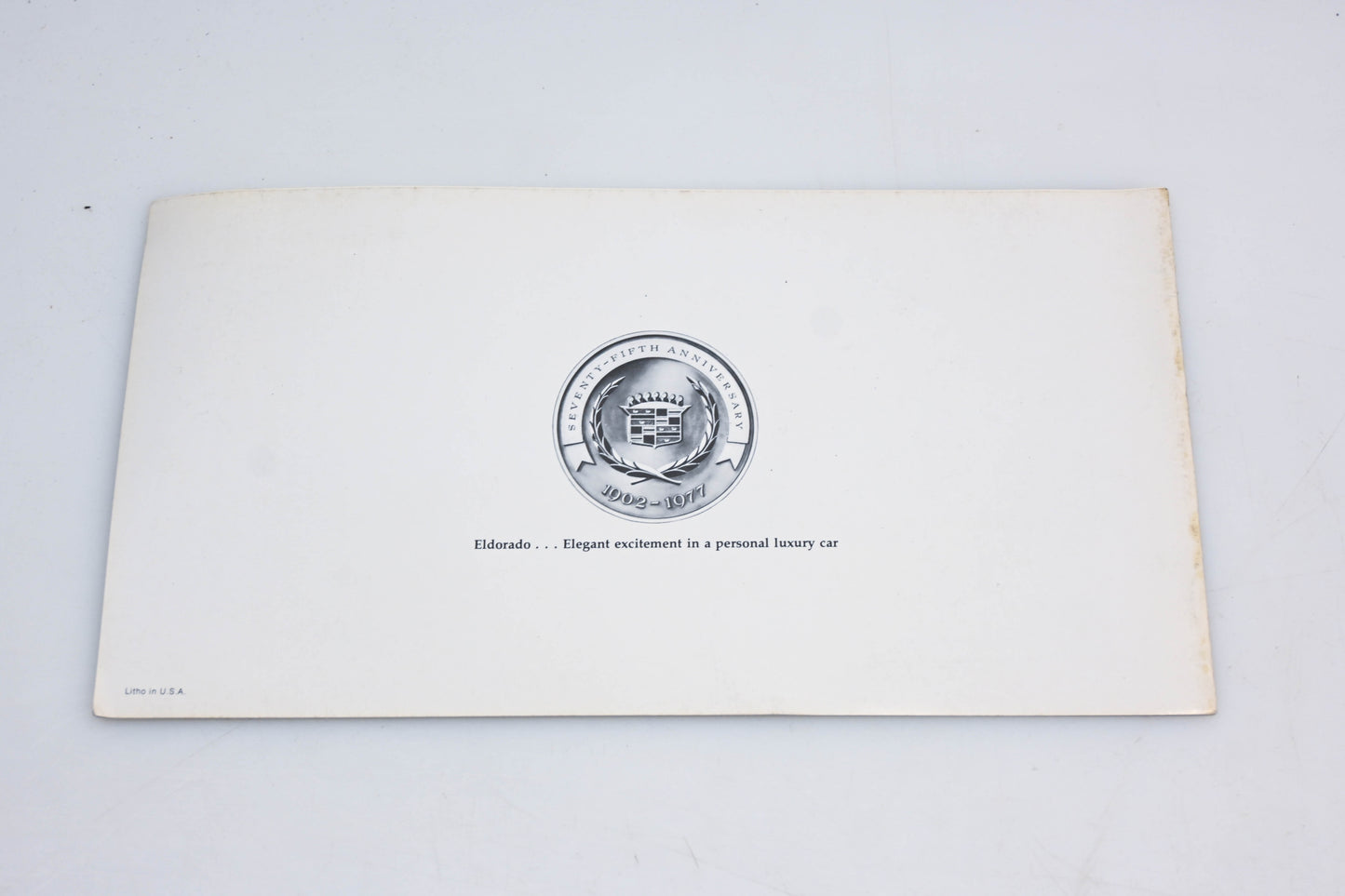 General Motors IQ013-24 1977 Cadillac Eldorado Sales Brochure
