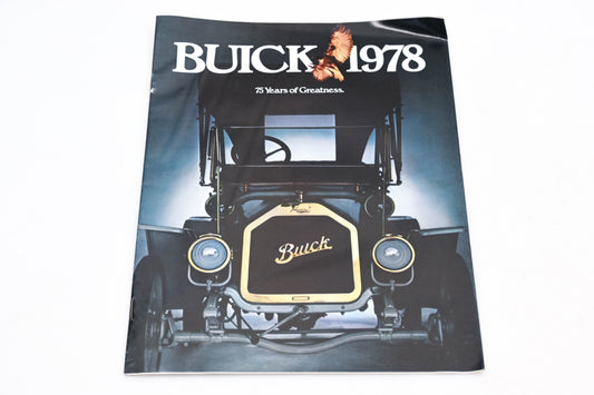 General Motors 78-BA-2-9-77 1978 Buick Sales Brochure