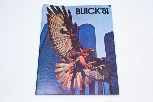 General Motors 81-BA-1 1981 Buick Sales Brochure
