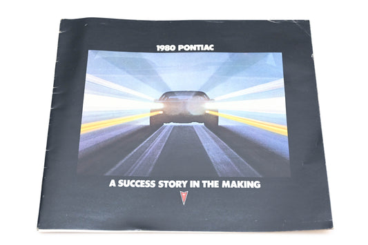 General Motors IQ013-30 1980 Pontiac Sales Brochure