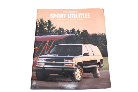 General Motors 5337 1994 Chevy Sports Utilities Sales Brochure