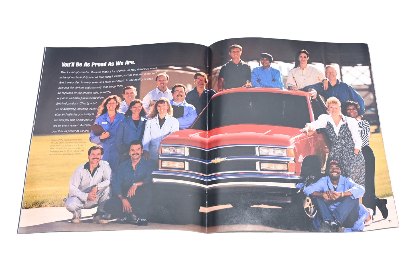 General Motors RO017-22 1995 Chevrolet C/K Pickups Sales Brochure