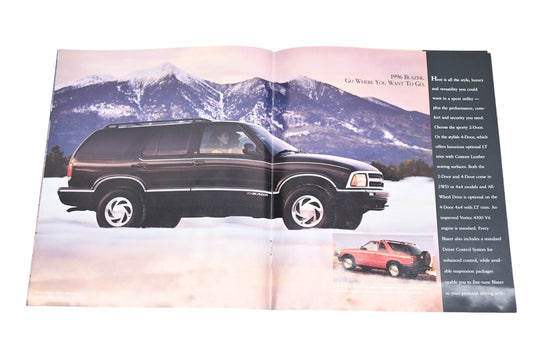 General Motors RO017-24 1996 Chevy Trucks Sales Brochure