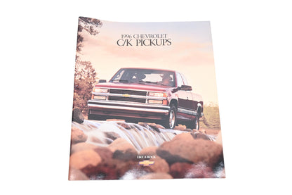 General Motors RO017-25 1996 Chevrolet C/K Pickups Sales Brochure