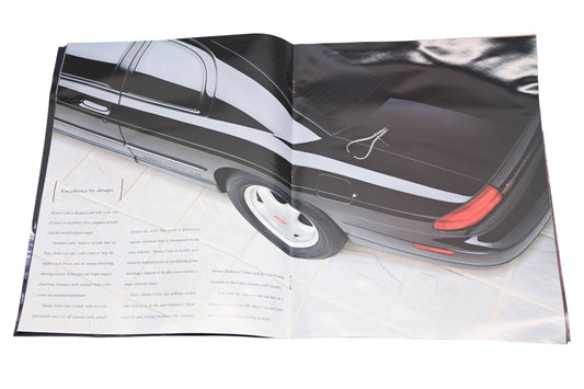 General Motors RO017-26 1995 Chevrolet Monte Carlo Sales Brochure