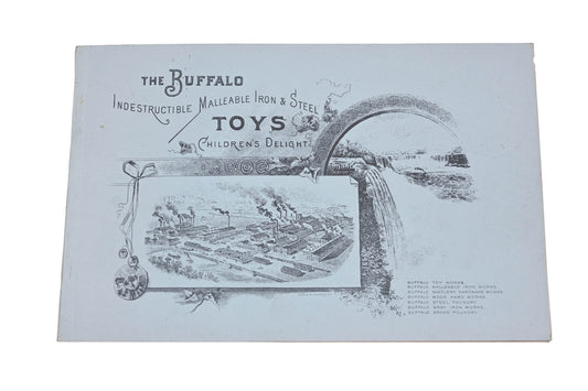 Buffalo Toys RO017-27 Indestructible Malleable Iron & Steel Toys Children's Delight Book