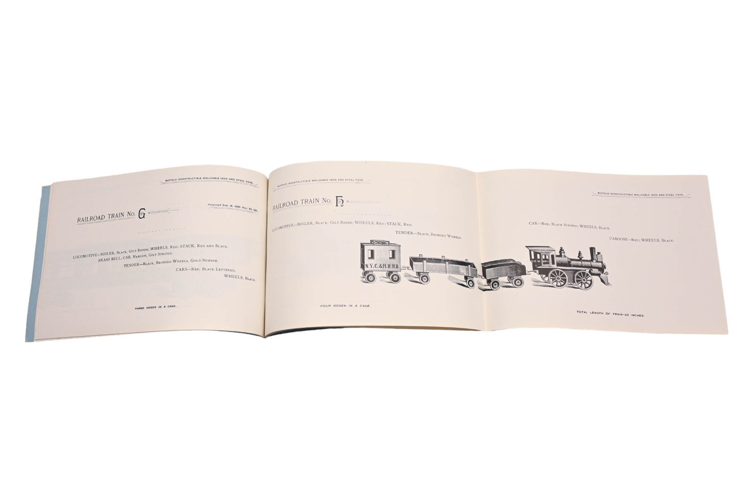 Buffalo Toys RO017-27 Indestructible Malleable Iron & Steel Toys Children's Delight Book