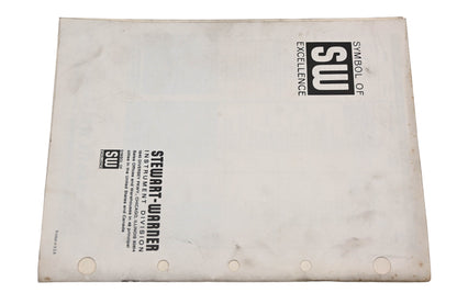 Stewart-Warner 1201 Flexible Shafts For Speedometer & Tachometers Catalog