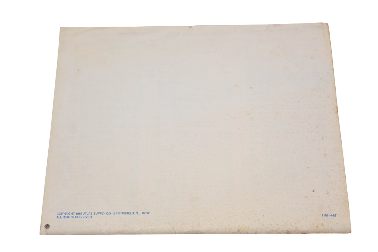 Atlas 2188 1988 Filter Application Data Catalog