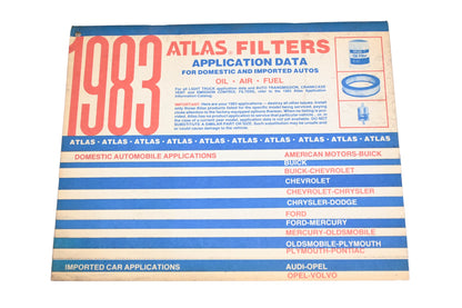 Atlas 1990 1983 Filter Application Data Catalog NOS