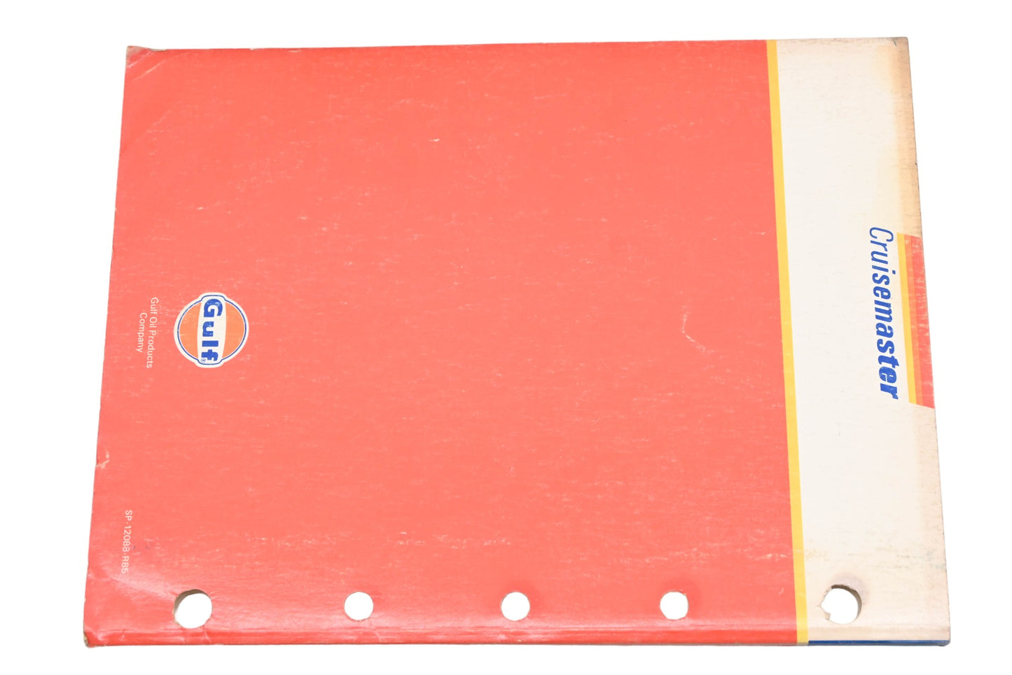 Gulf SP-12088-R85 1985 Cruisemaster TBA Replacement Specifications Manual