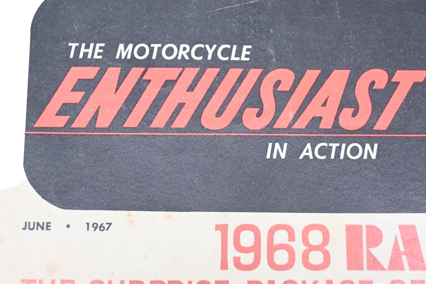 OEM Harley-Davidson RO017-41 July 1967 The Motorcycle Enthusiast In Action Magazine