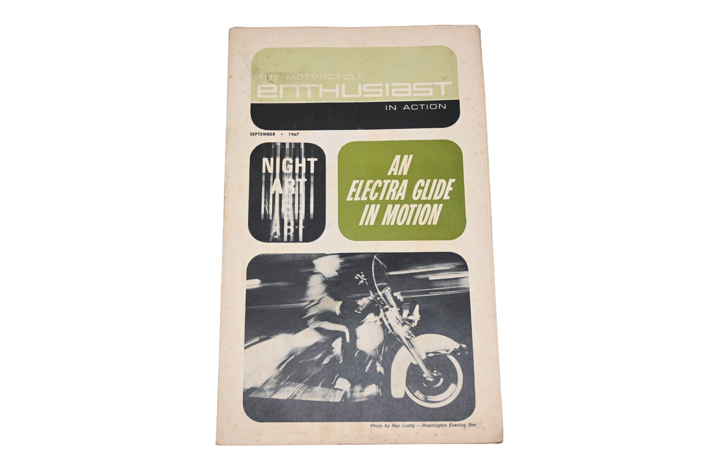 OEM Harley-Davidson RO017-43 September 1967 The Motorcycle Enthusiast In Action Magazine