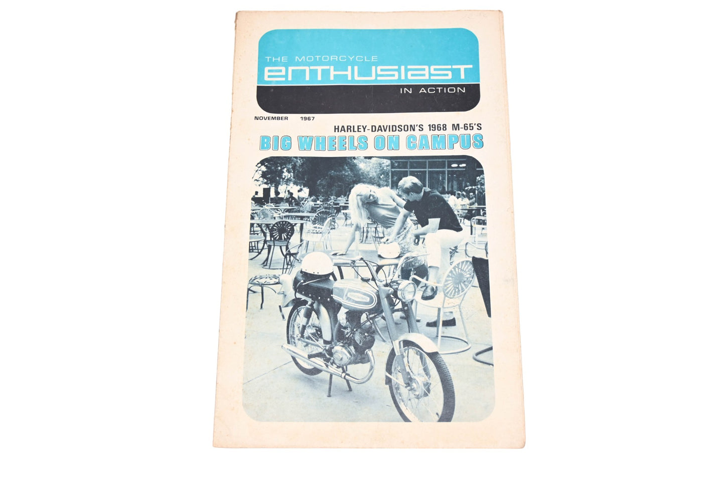 OEM Harley-Davidson RO017-45 November 1967 The Motorcycle Enthusiast In Action Magazine