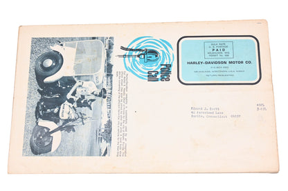 OEM Harley-Davidson RO017-45 November 1967 The Motorcycle Enthusiast In Action Magazine