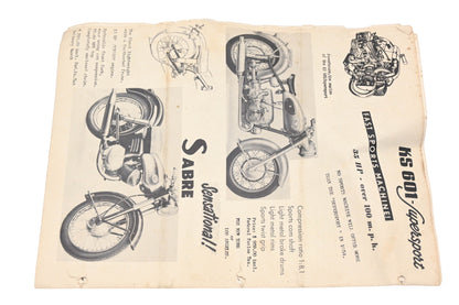 Zundapp RO017-48 1954 Sales Brochure