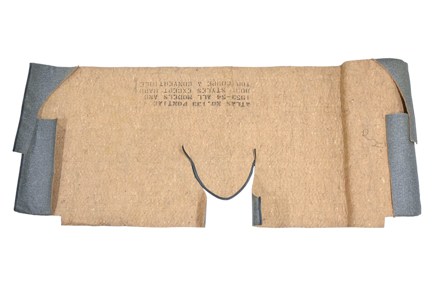 Atlas 133 1953-54 Pontiac 2-4 Door Rear Carpet NOS