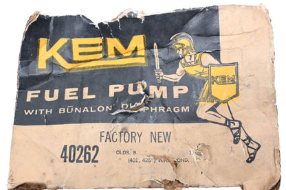 KEM 40262 Mechanical Fuel Pump NOS
